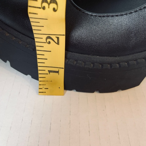 Madden NYC Black Mary Jane Shoe Size 7.5 Platform Chunky Whimsygoth Witchy - Picture 10 of 11